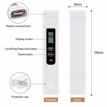Digital TDS Meter (Water Hardness Tester)