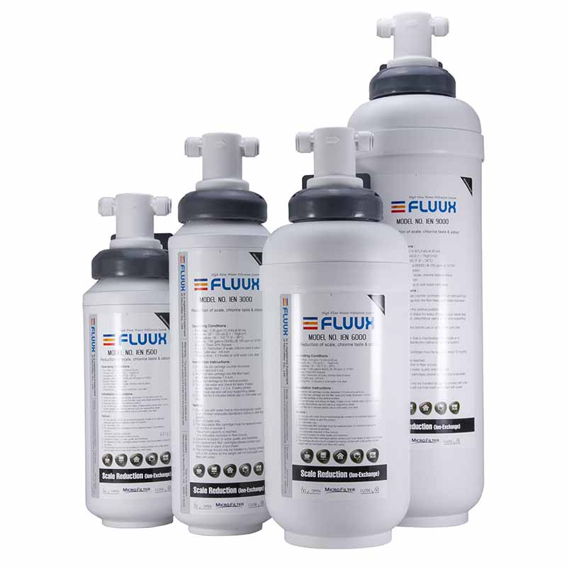 IEN range of fixed bypass water filters